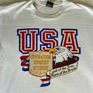 Vintage USA Operation Desert Storm tee